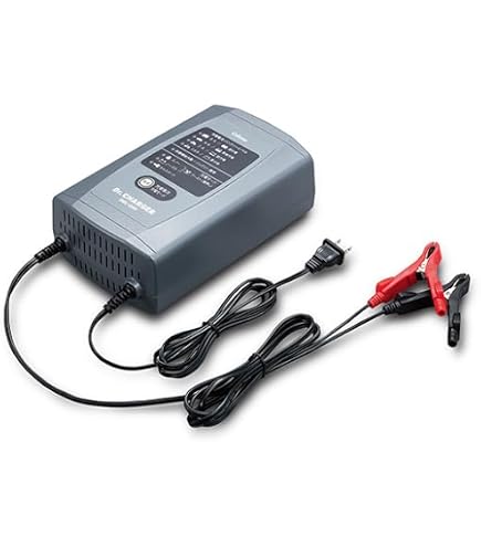 Amazon | セルスター バッテリー充電器 DRC-1000 12V 2A/4A/7A/10A